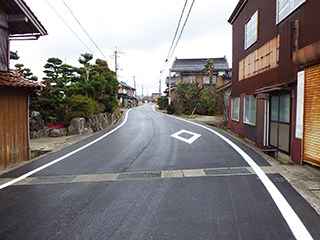 潮音寺 舗装工事