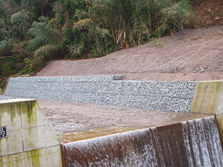 赤松地区復旧治山工事